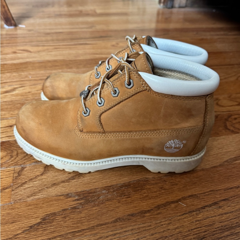 Timberland Wheat Nubuck Ankle Boots